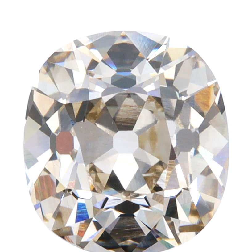 1.23ct | O-P/VS1 Cushion Shape Old Mine Cut Diamond (GIA) - Modern Rustic Diamond