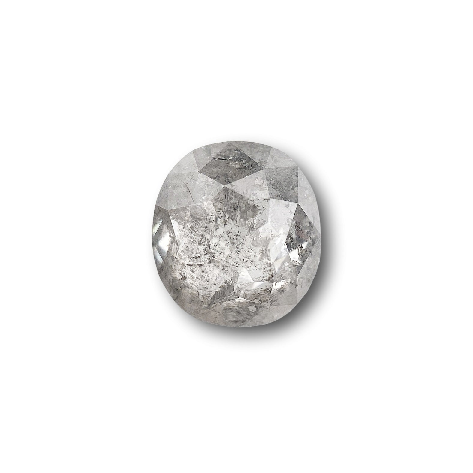 1.28ct | Rustic  Cushion Shape Rose Cut Diamond - Modern Rustic Diamond
