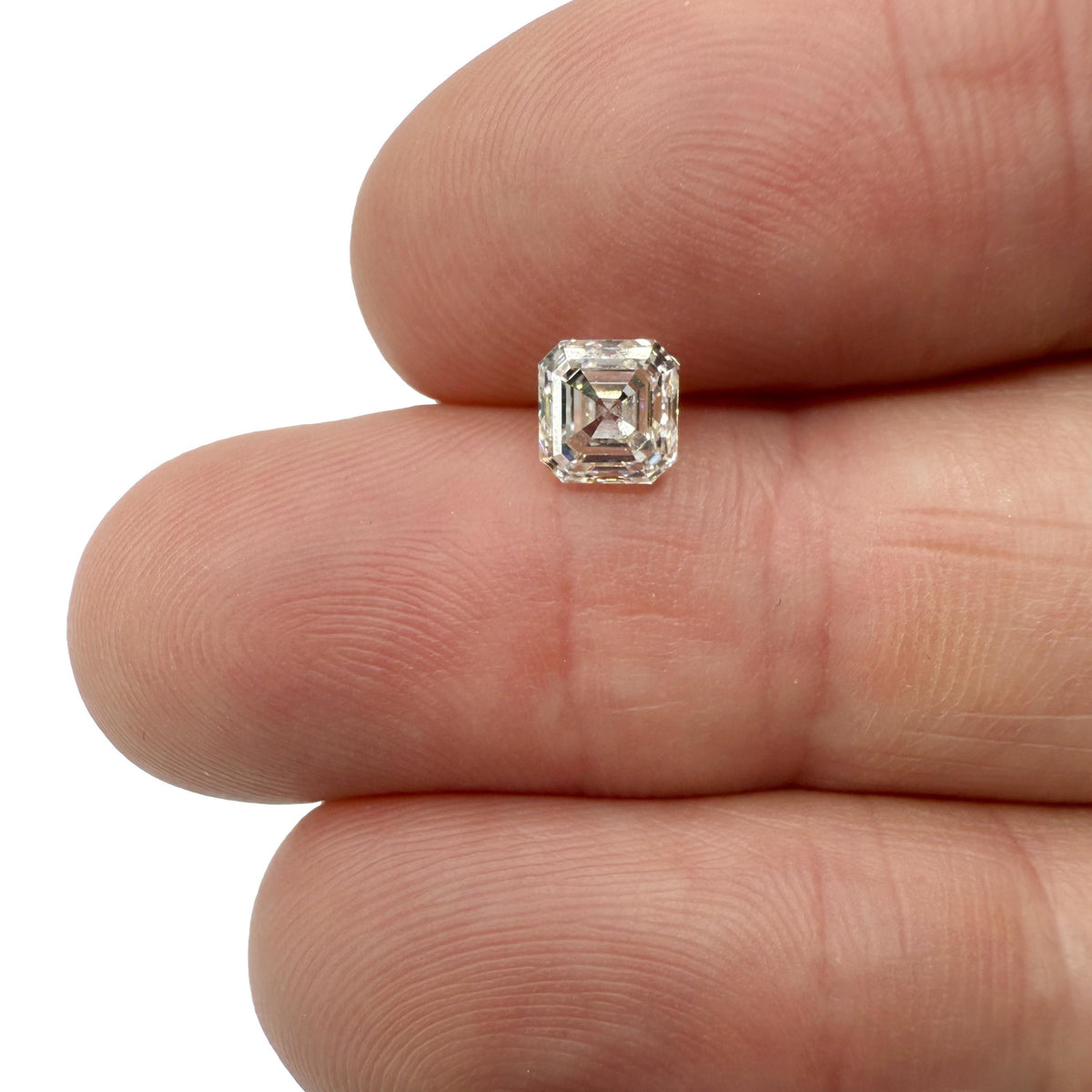 1.01ct | J/VS1 Asscher Shape Step Cut Diamond (GIA) - Modern Rustic Diamond