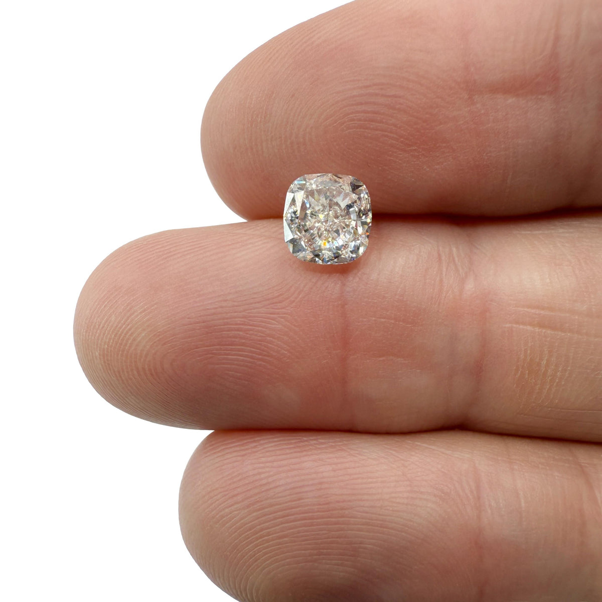 1.70ct | G/VS1 Cushion Shape Brilliant Cut Diamond (GIA) - Modern Rustic Diamond