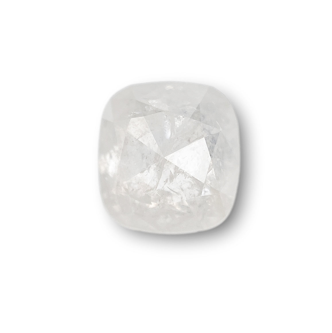 2.04ct | Rustic Cushion Shape Rose Cut Diamond - Modern Rustic Diamond