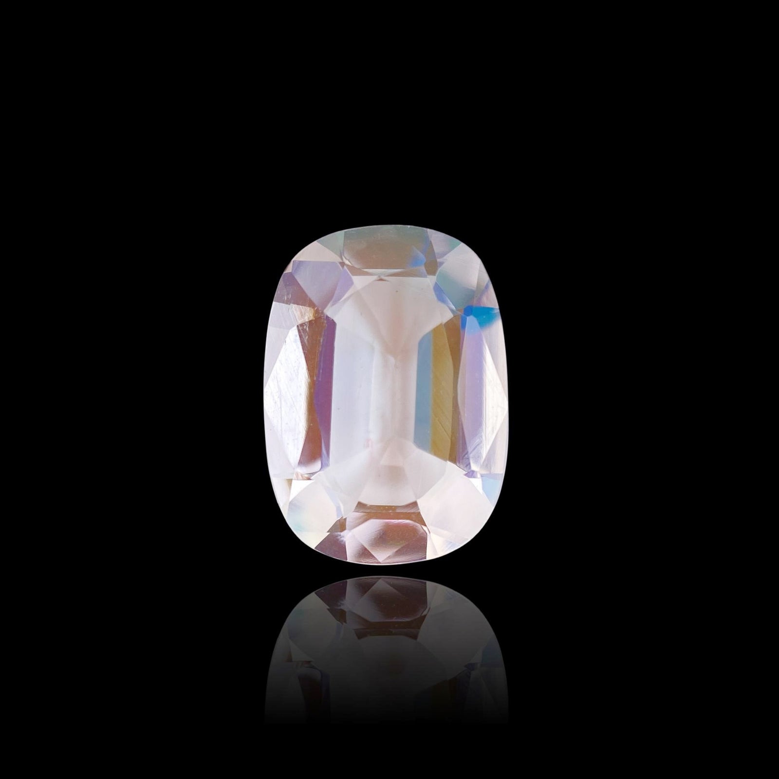 1.39ct |  Cushion Shape  Moonstone - Modern Rustic Diamond