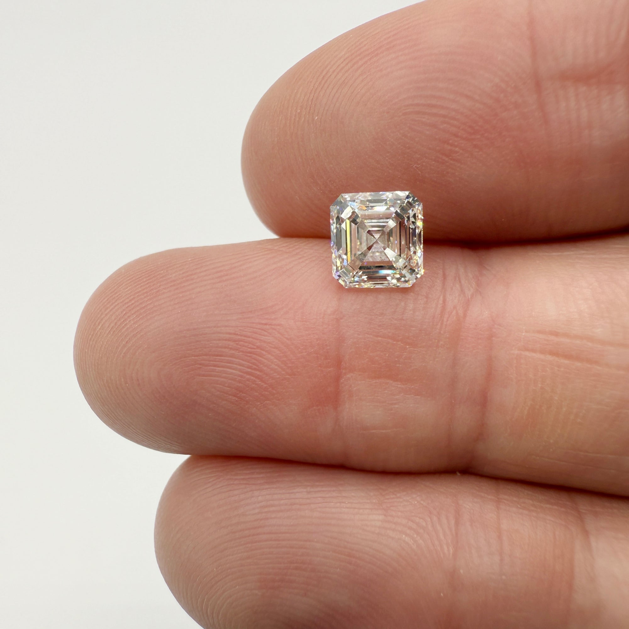 1.52ct | J/VS1 Asscher Shape Step Cut Diamond (GIA) - Modern Rustic Diamond