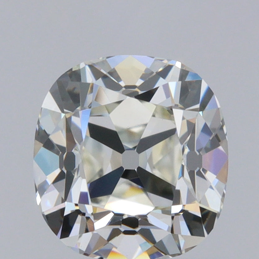 1.02ct | K/VVS2 Cushion Shape Old Mine Cut Diamond (GIA) - Modern Rustic Diamond