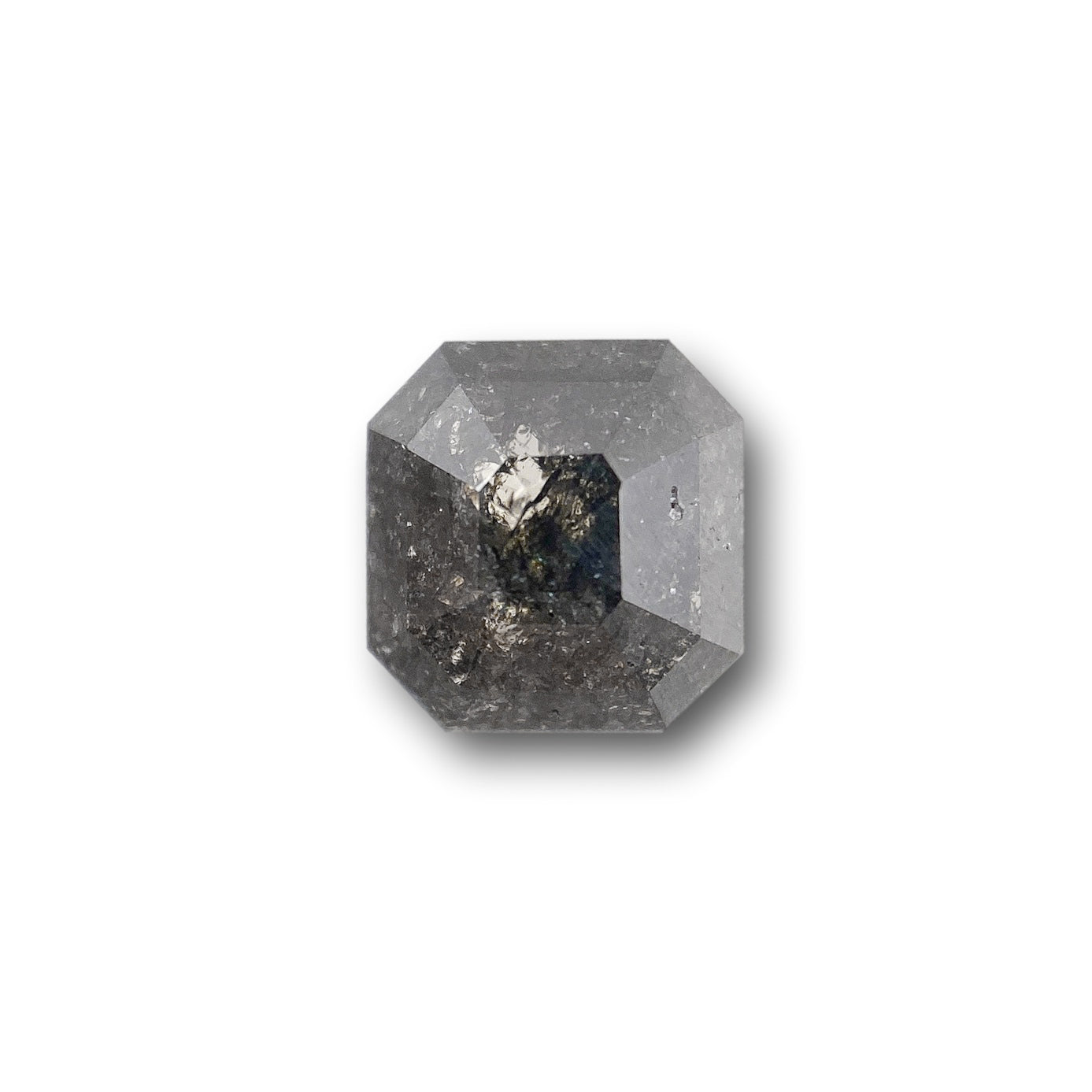 1.22ct | Rustic  Asscher Shape Step Cut Diamond - Modern Rustic Diamond