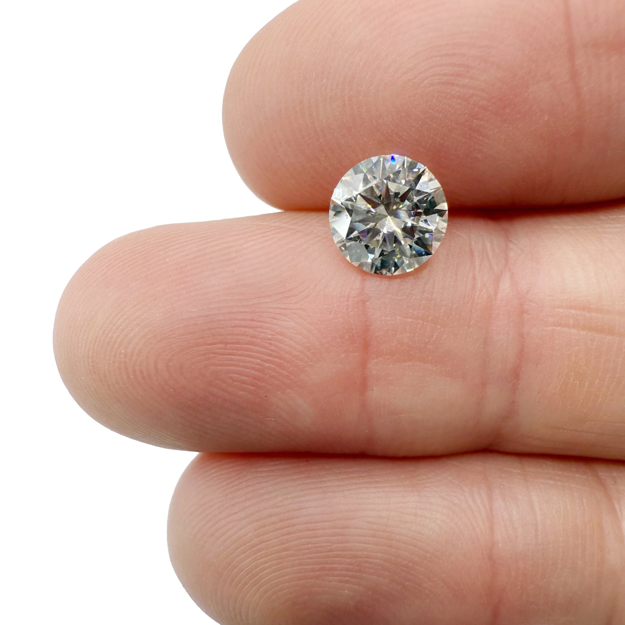 1.44ct | K/VVS1 Round Shape Brilliant Cut Diamond (GIA) - Modern Rustic Diamond