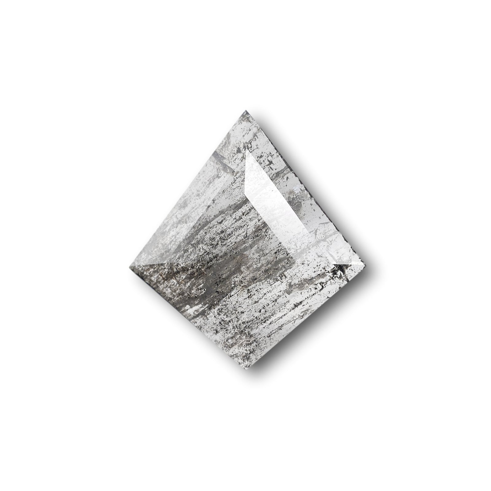 1.86ct | Rustic Kite Shape Rose Cut Diamond - Modern Rustic Diamond