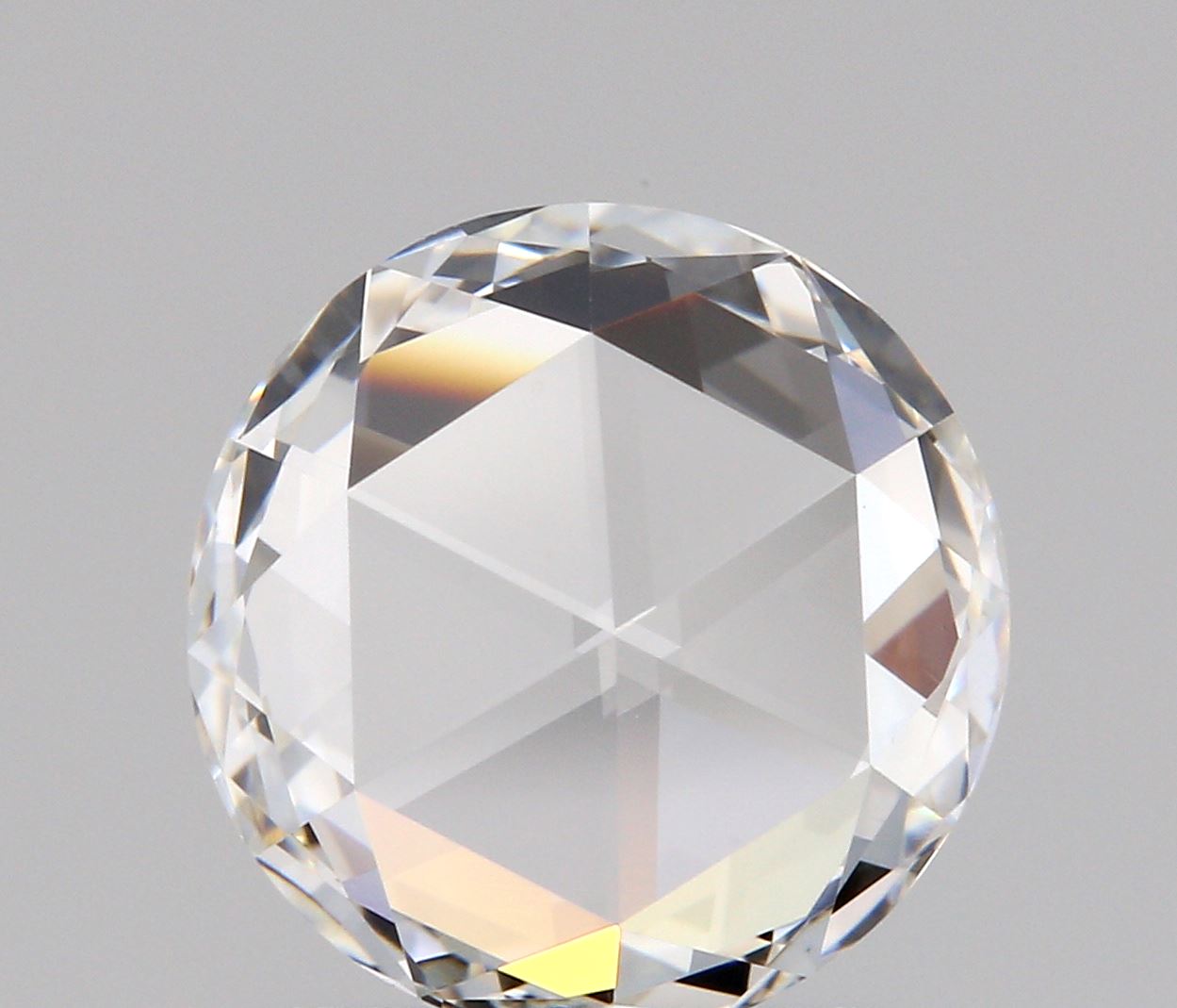 1.14ct | E/VVS1 Round Shape Rose Cut Diamond (GIA) - Modern Rustic Diamond