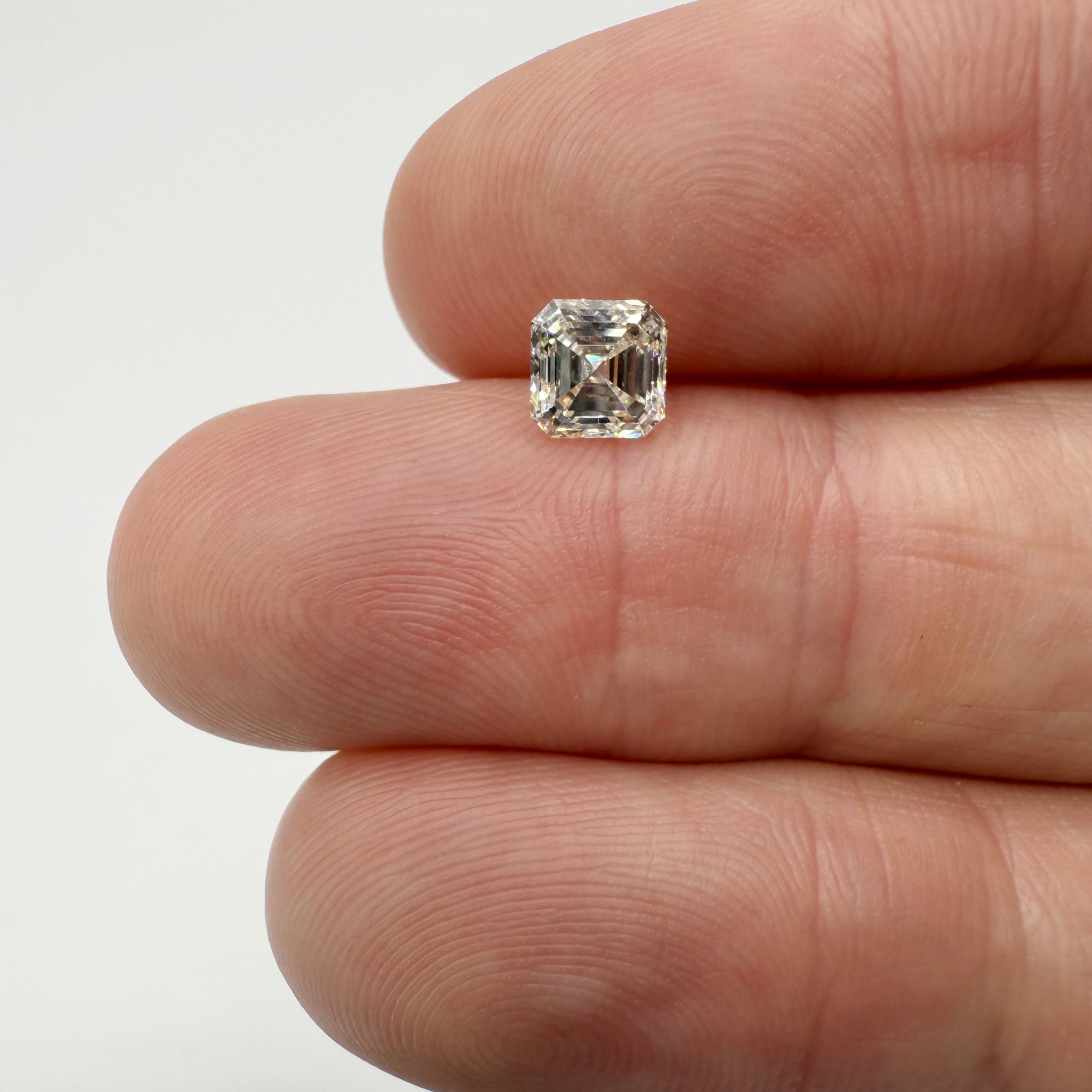 1.10ct | L/VVS2 Asscher Shape Step Cut Diamond (GIA) - Modern Rustic Diamond