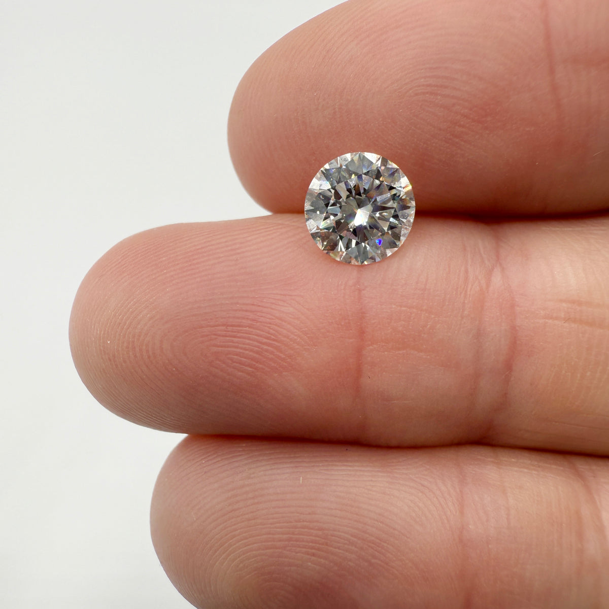 1.49ct | I/VS1 Round Shape Brilliant Cut Diamond (GIA) - Modern Rustic Diamond