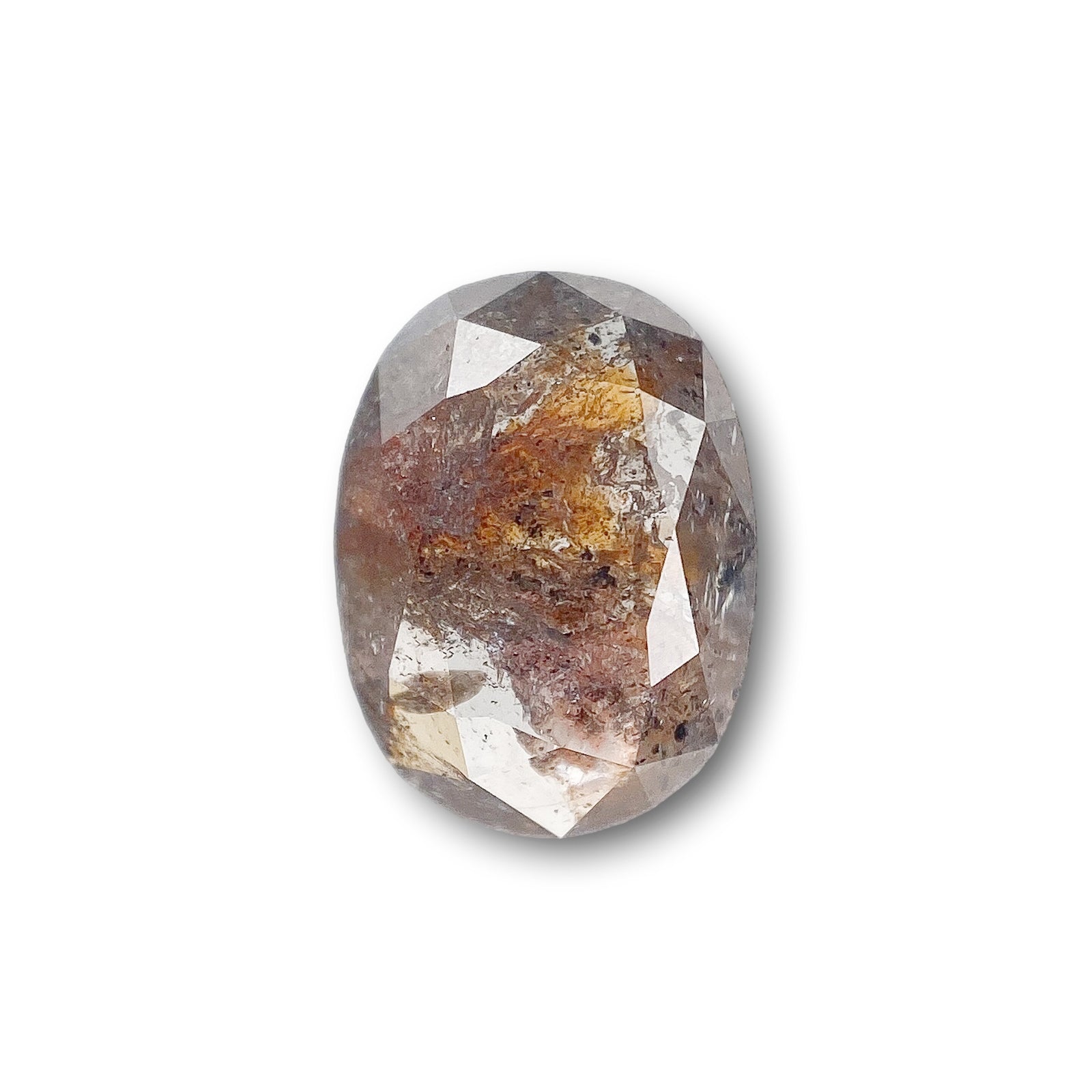 1.19ct | Rustic  Oval Shape Rose Cut Diamond - Modern Rustic Diamond