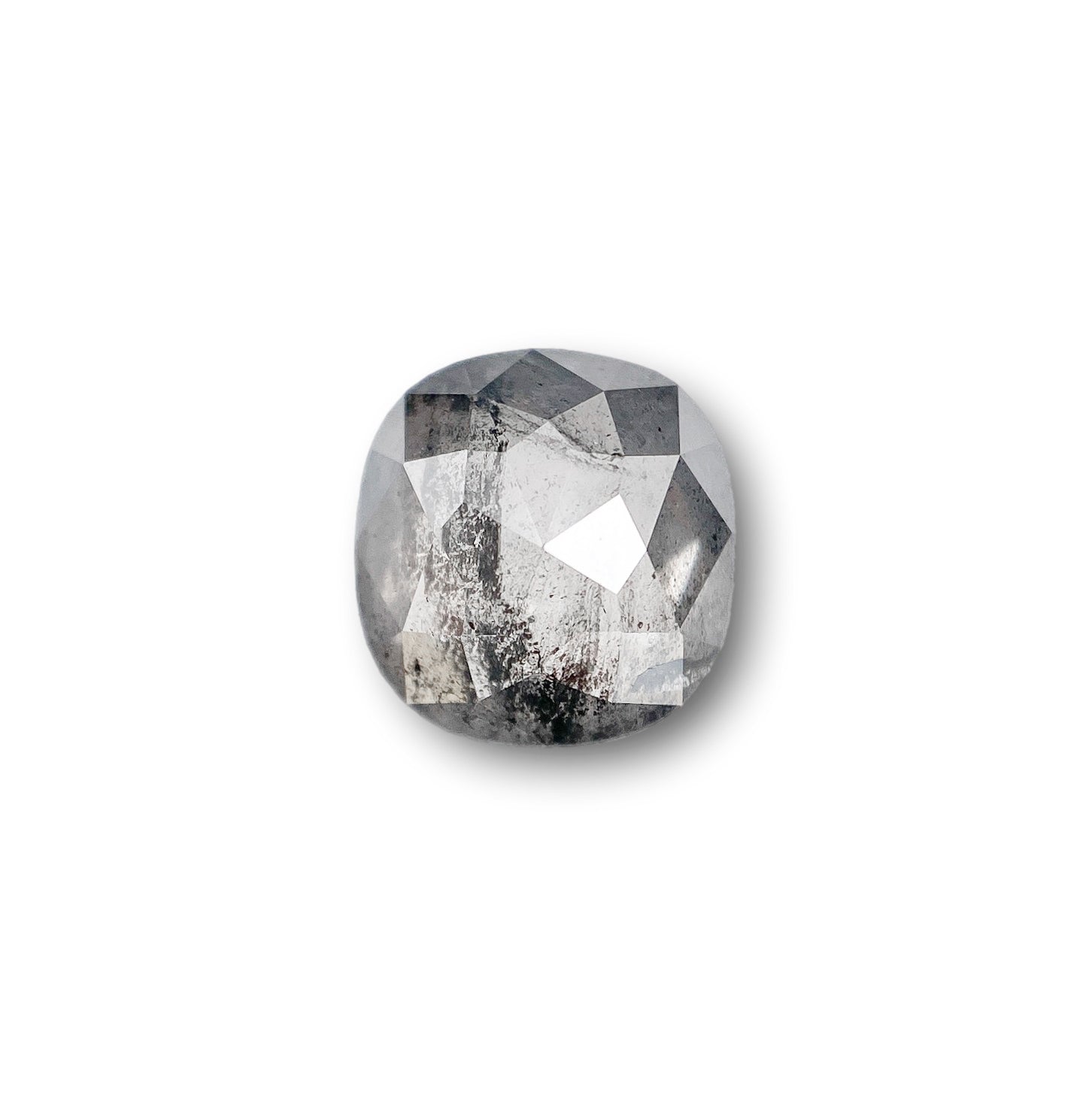 1.40ct | Rustic Cushion Shape Rose Cut Diamond - Modern Rustic Diamond