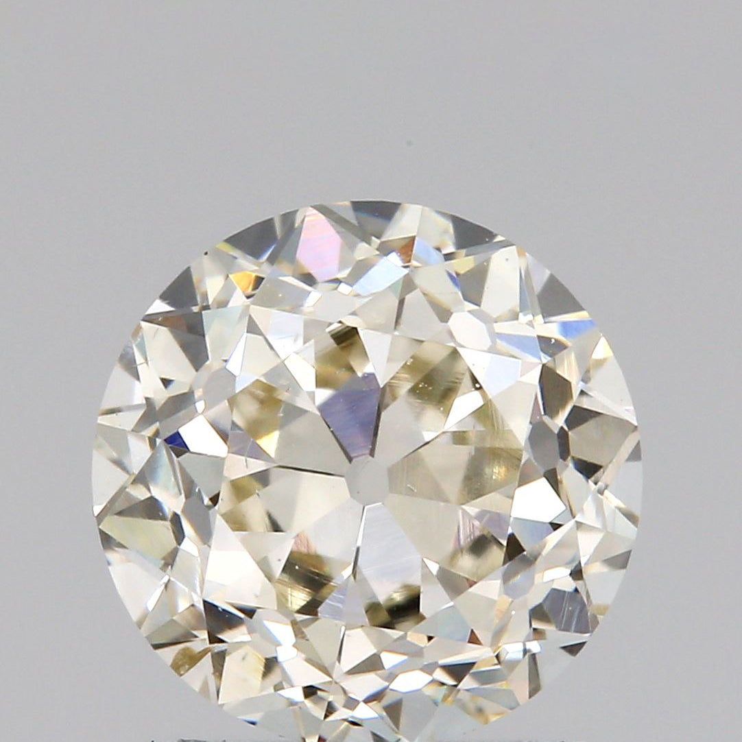 1.26ct | L/SI1 Round Shape Old European Cut Diamond - Modern Rustic Diamond