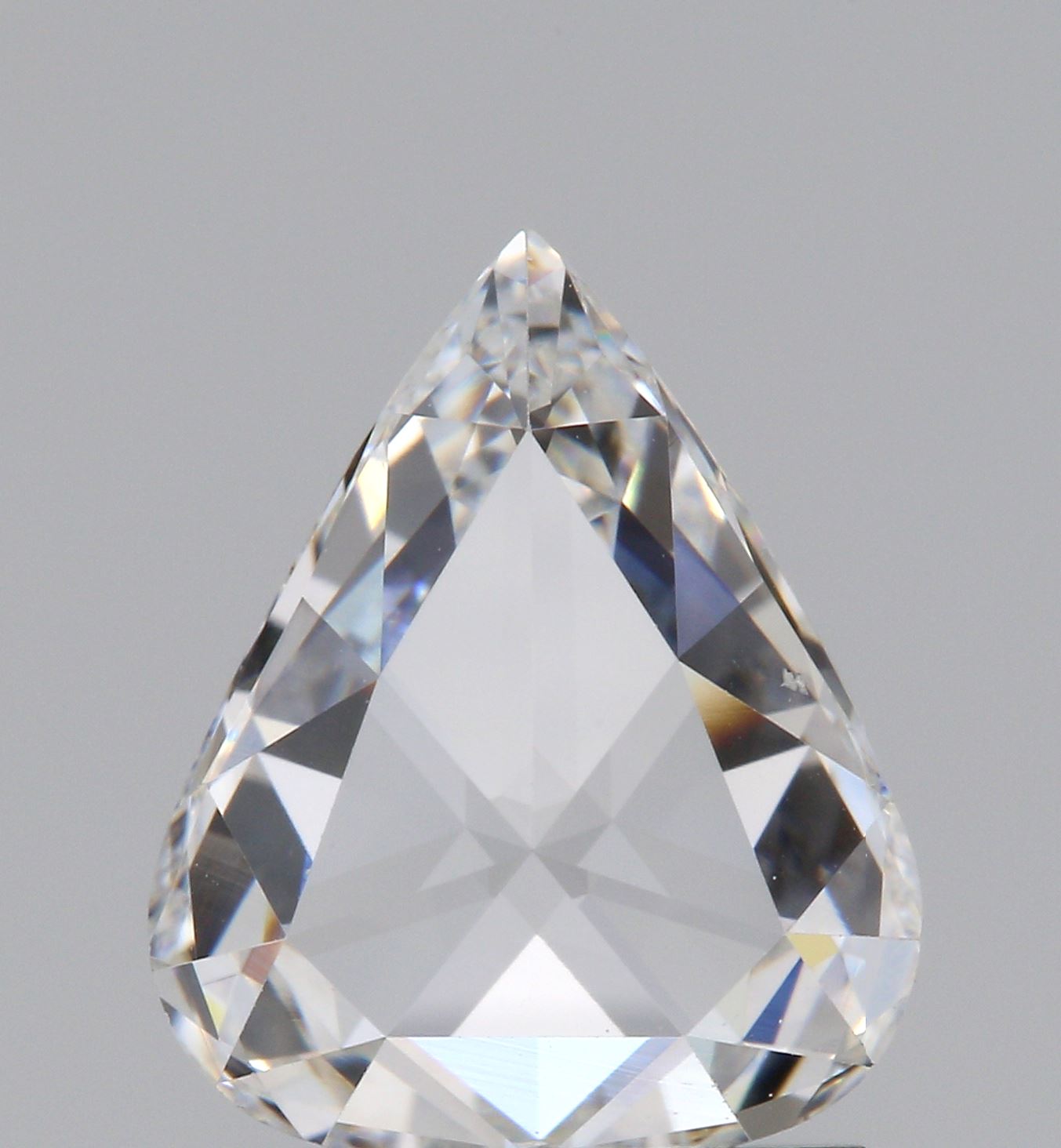 1.12ct | F/VS2 Pear Shape Rose Cut Diamond (GIA) - Modern Rustic Diamond