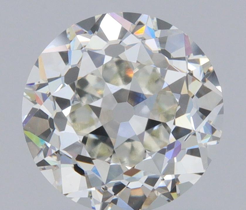 1.10ct | J/VVS2 Round Shape Old European Cut Diamond (GIA) - Modern Rustic Diamond