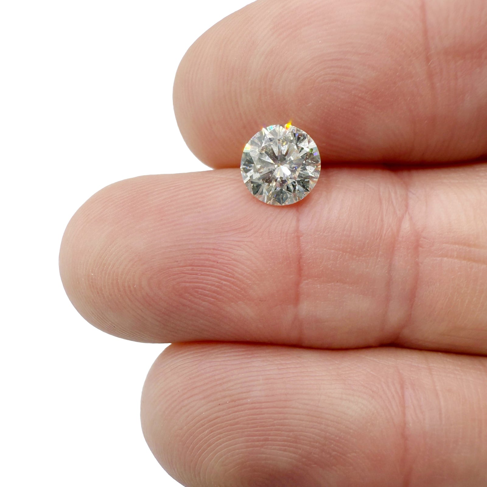 1.20ct | M/VS2 Round Shape Brilliant Cut Diamond (GIA) - Modern Rustic Diamond
