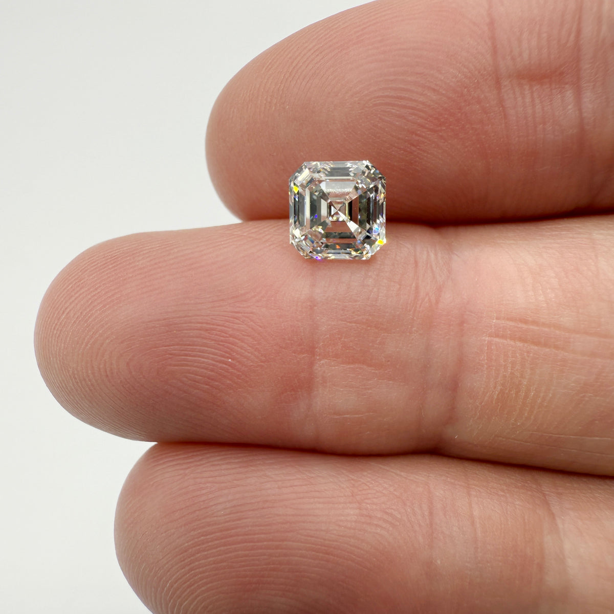 1.70ct | K/VVS2 Asscher Shape Step Cut Diamond (GIA) - Modern Rustic Diamond