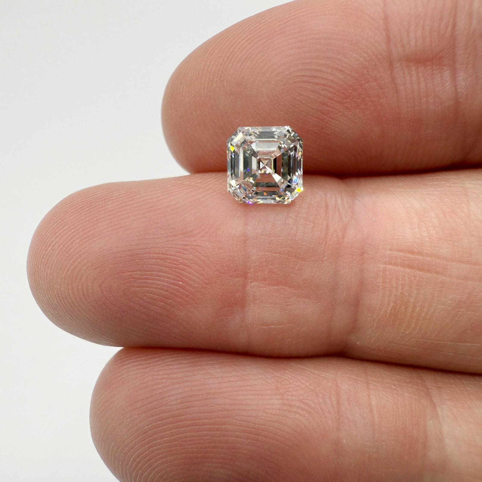 1.70ct | K/VVS2 Asscher Shape Step Cut Diamond (GIA) - Modern Rustic Diamond