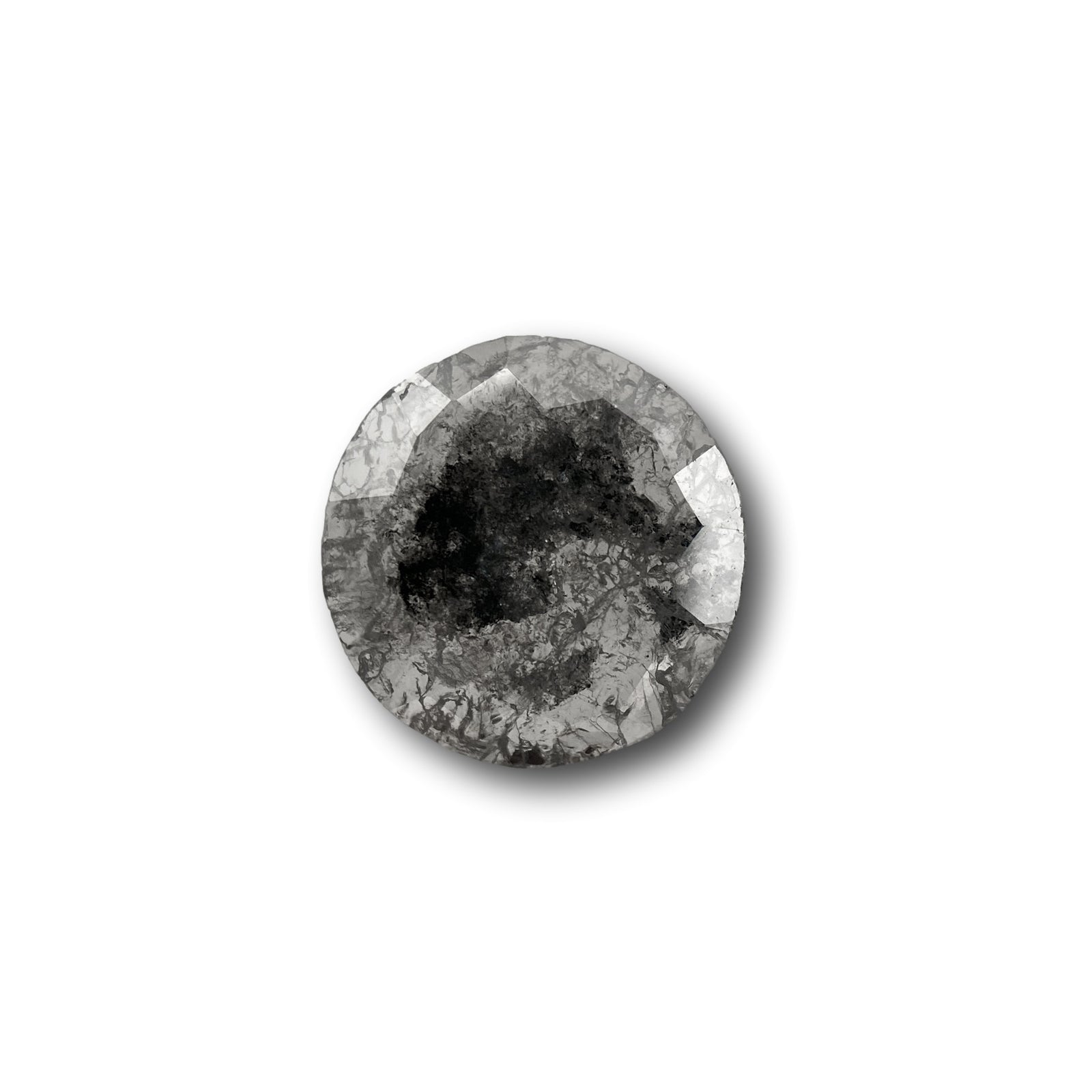 1.21ct | Rustic  Round Shape Rose Cut Diamond - Modern Rustic Diamond