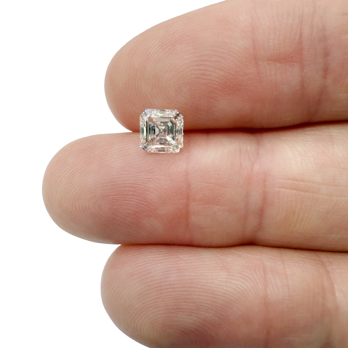 1.30ct | K/VVS2 Asscher Shape Step Cut Diamond (GIA) - Modern Rustic Diamond
