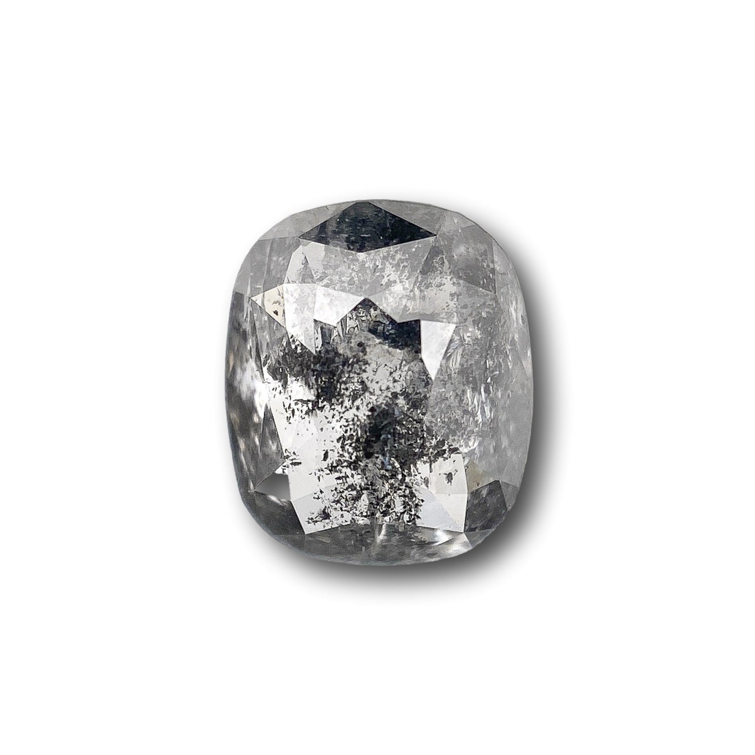 1.13ct | Rustic  Cushion Shape Rose Cut Diamond - Modern Rustic Diamond