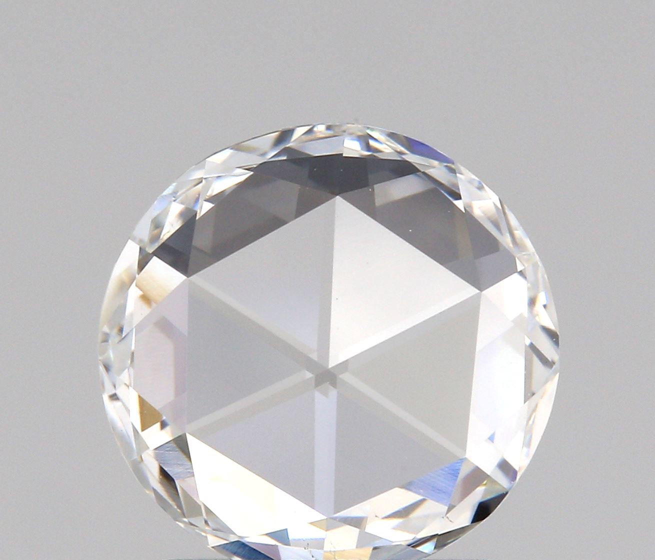 1.07ct | F/VS2 Round Shape Rose Cut Diamond (GIA) - Modern Rustic Diamond