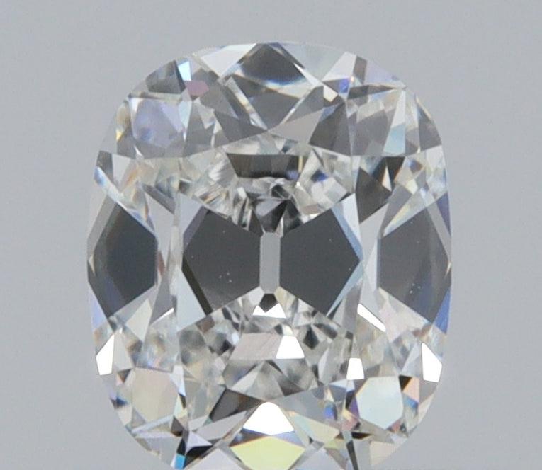 0.59ct | G/VVS2 Cushion Shape Old Mine Cut Diamond (GIA) - Modern Rustic Diamond