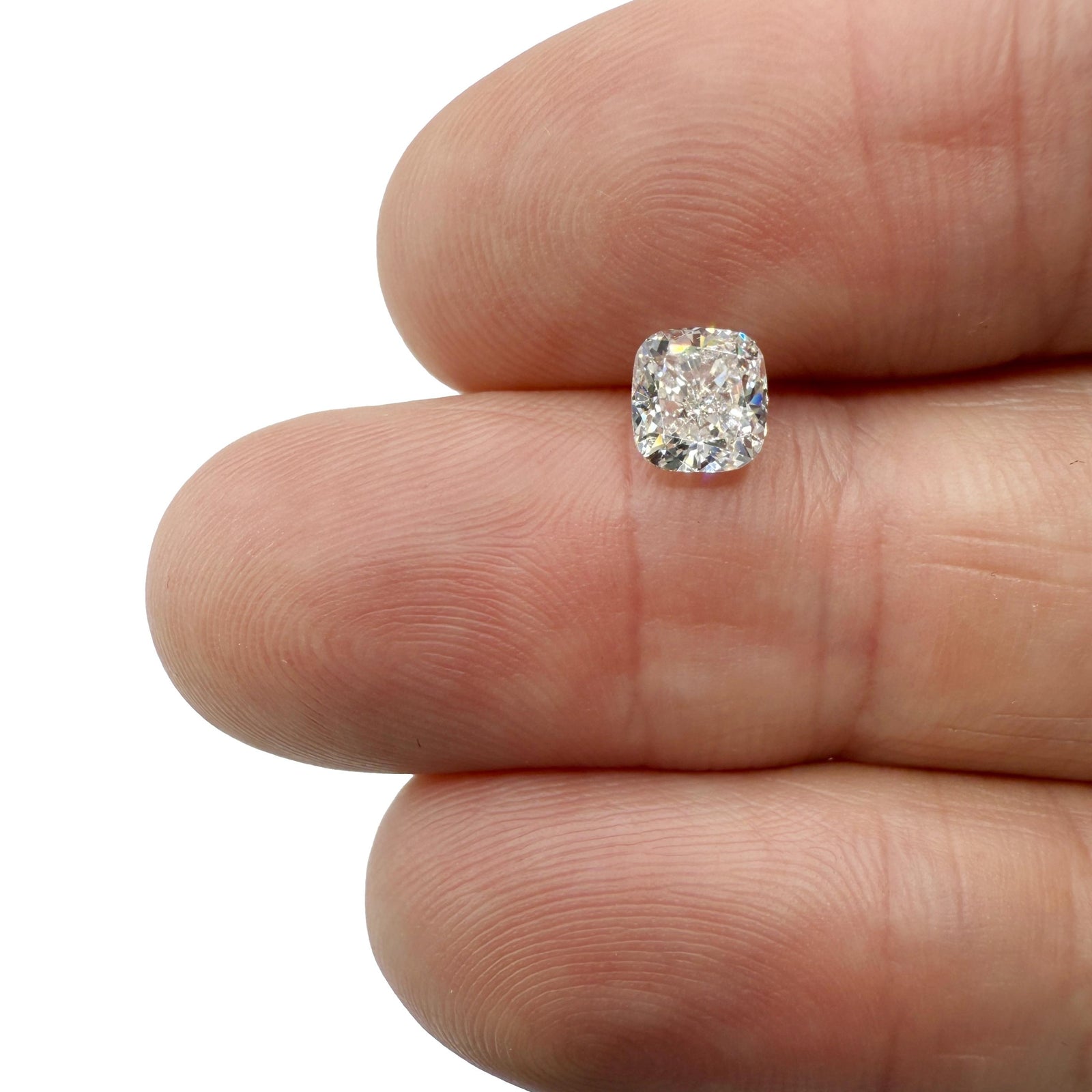 1.00ct | F/VS1 Cushion Shape Brilliant Cut Diamond (GIA) - Modern Rustic Diamond