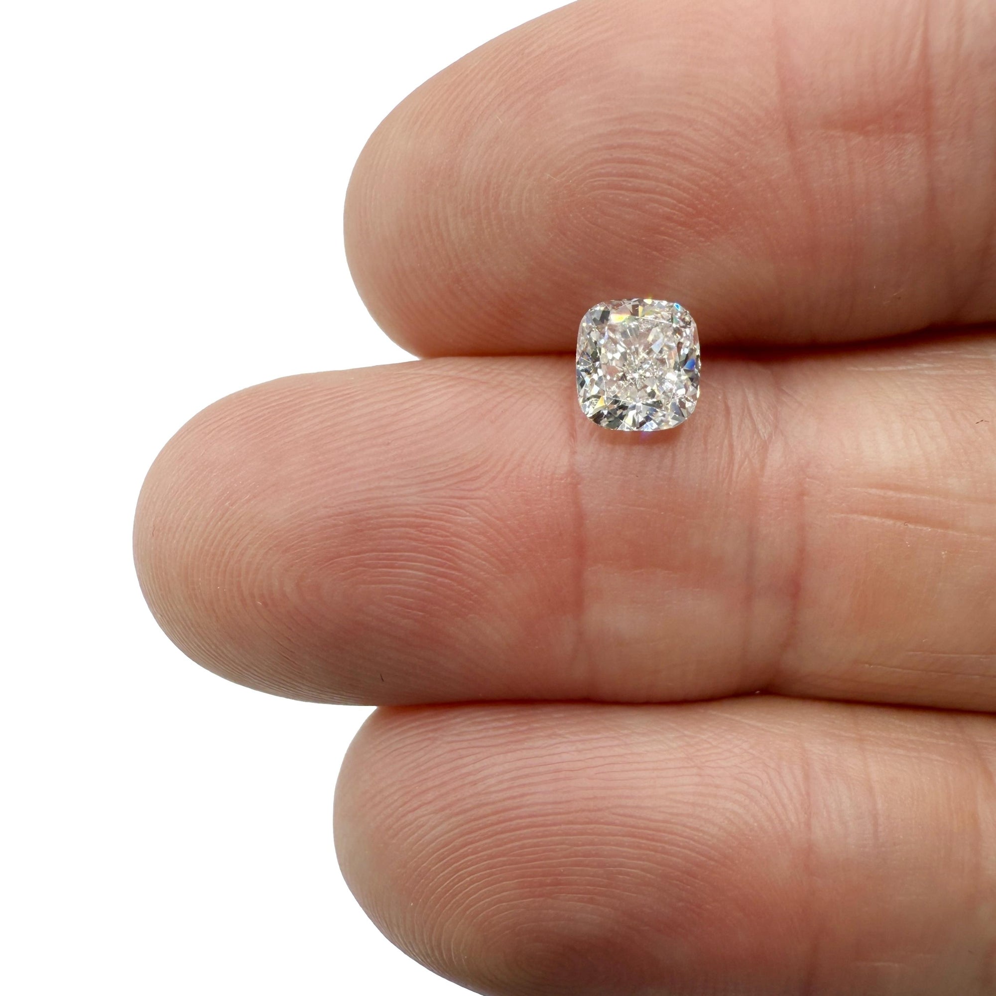 1.00ct | F/VS1 Cushion Shape Brilliant Cut Diamond (GIA) - Modern Rustic Diamond