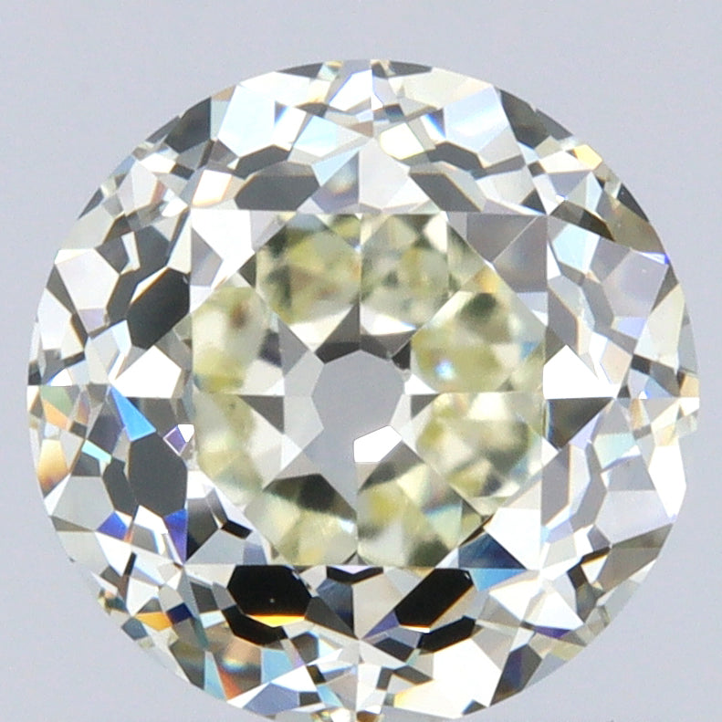 1.50ct | N/VS1 Round Shape Old European Cut Diamond (GIA) - Modern Rustic Diamond