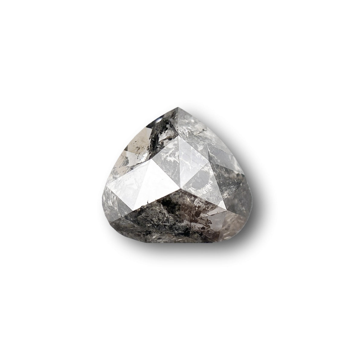 0.92ct | Rustic  Pear Shape Rose Cut Diamond - Modern Rustic Diamond