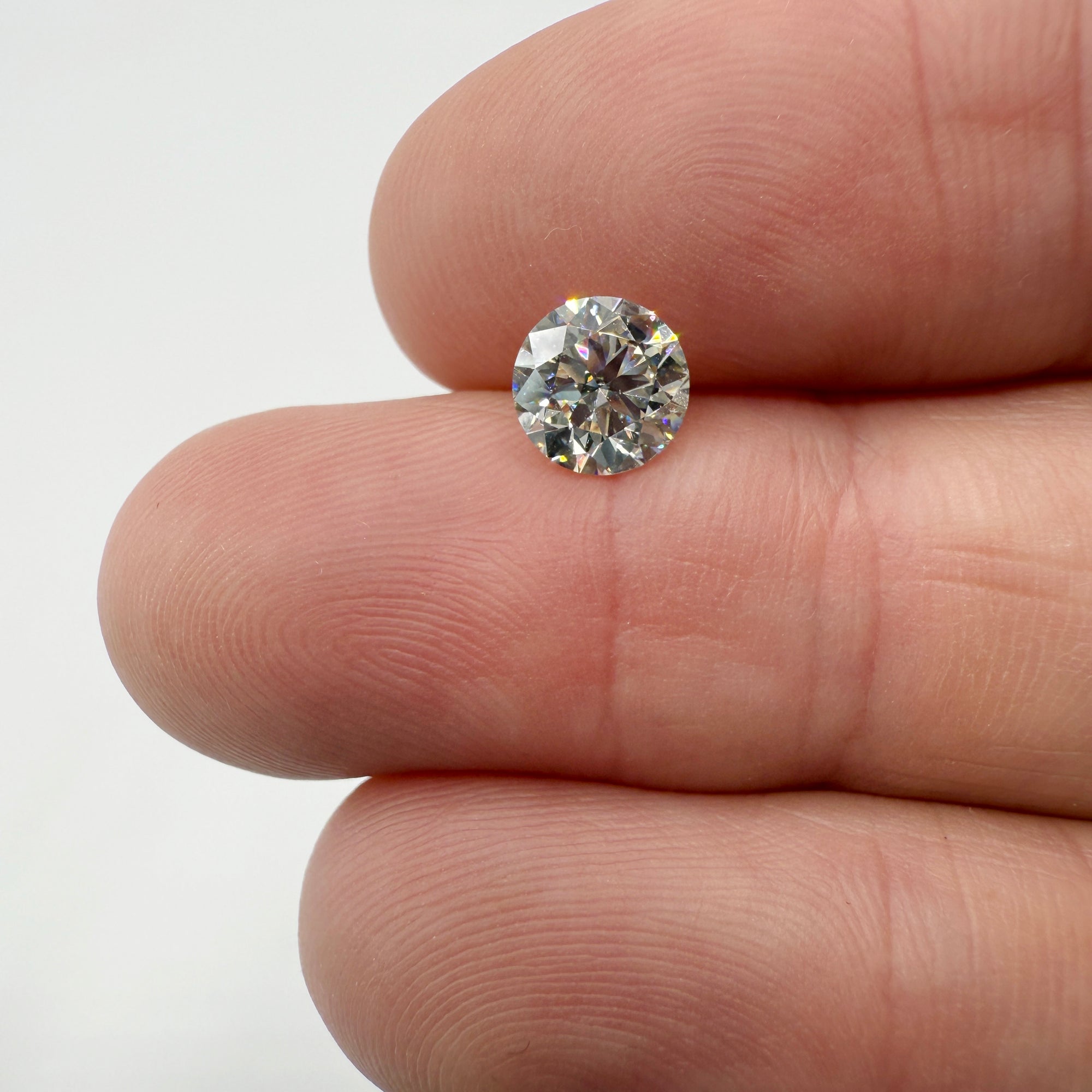 1.25ct | K/IF Round Shape Brilliant Cut Diamond (GIA) - Modern Rustic Diamond