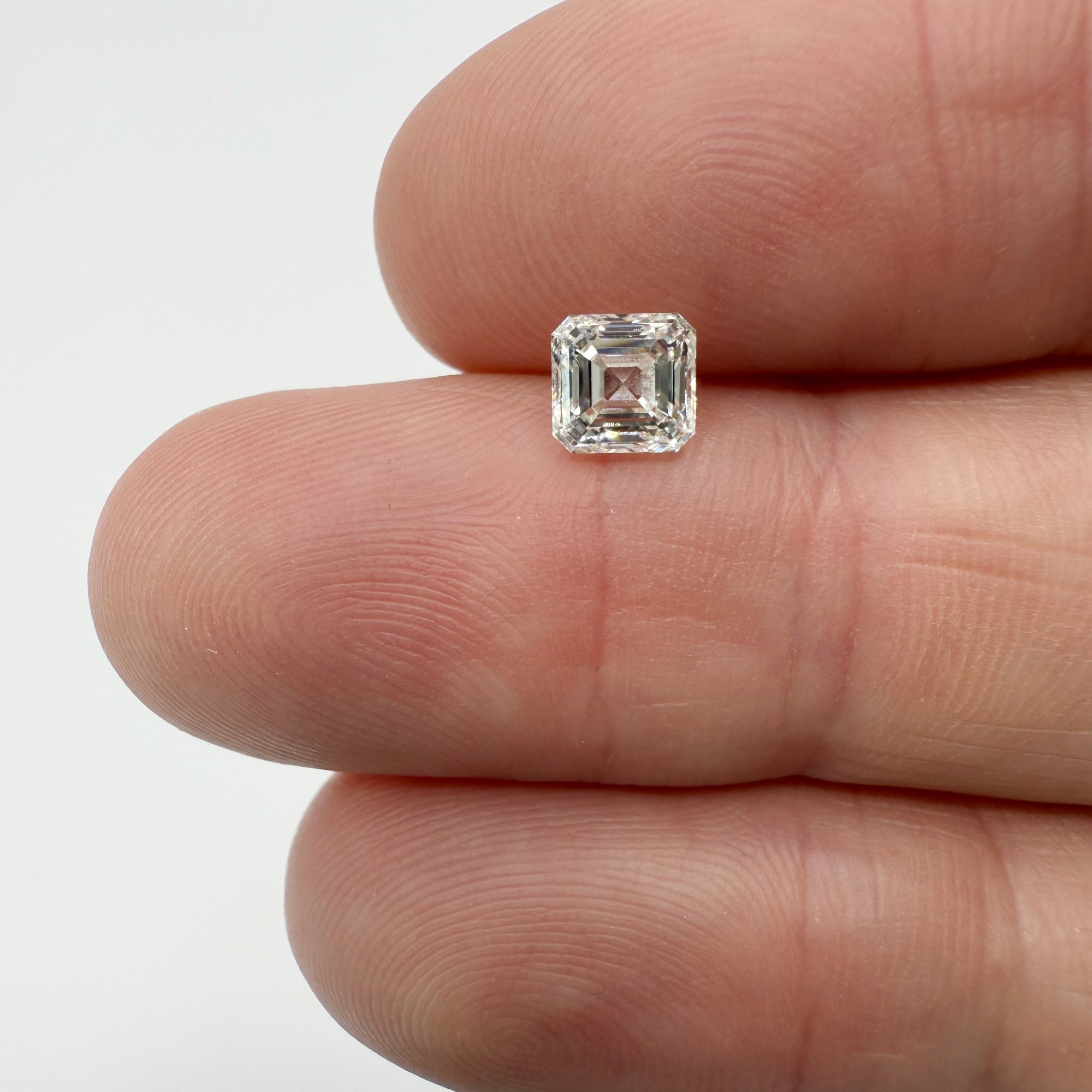 1.01ct | J/VS1 Asscher Shape Step Cut Diamond (GIA) - Modern Rustic Diamond