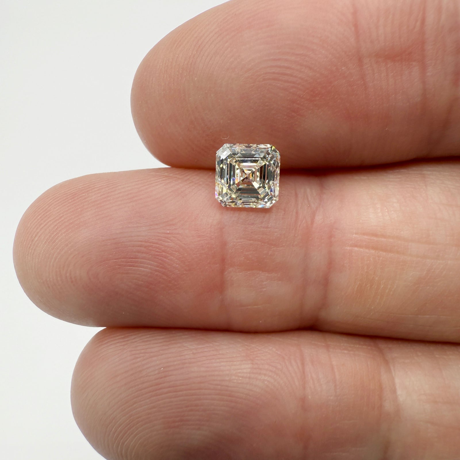 1.21ct | L/VVS2 Asscher Shape Step Cut Diamond (GIA) - Modern Rustic Diamond