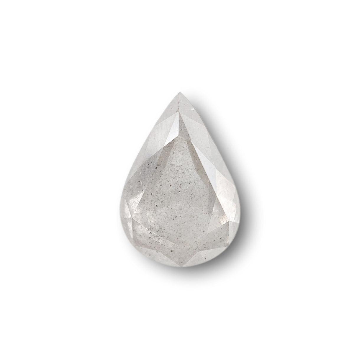 1.62ct | Rustic Pear Shape Brilliant Cut Diamond - Modern Rustic Diamond