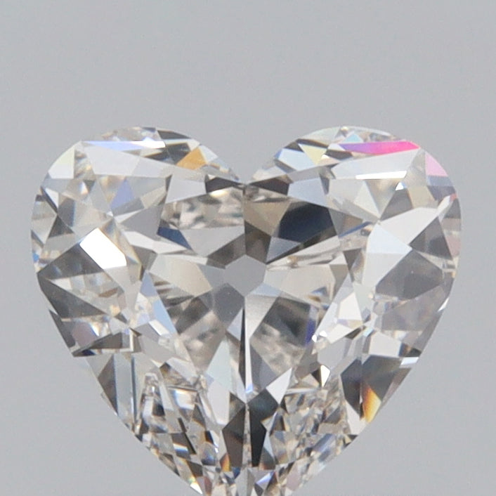1.05ct | J/VS1 Heart Shape Old Mine Cut Diamond (GIA) - Modern Rustic Diamond