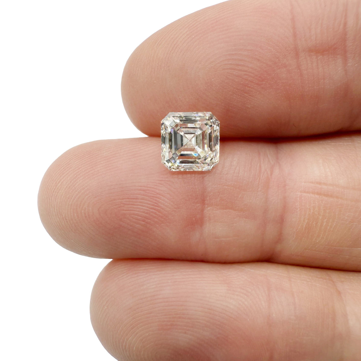 1.89ct | J/VVS1 Asscher Shape Step Cut Diamond (GIA) - Modern Rustic Diamond