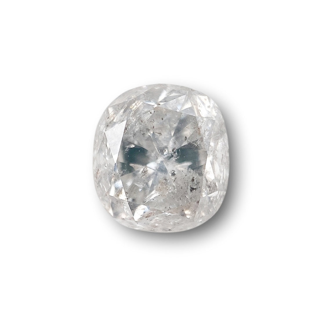 1.27ct | Rustic Cushion Shape Brilliant Cut Diamond - Modern Rustic Diamond