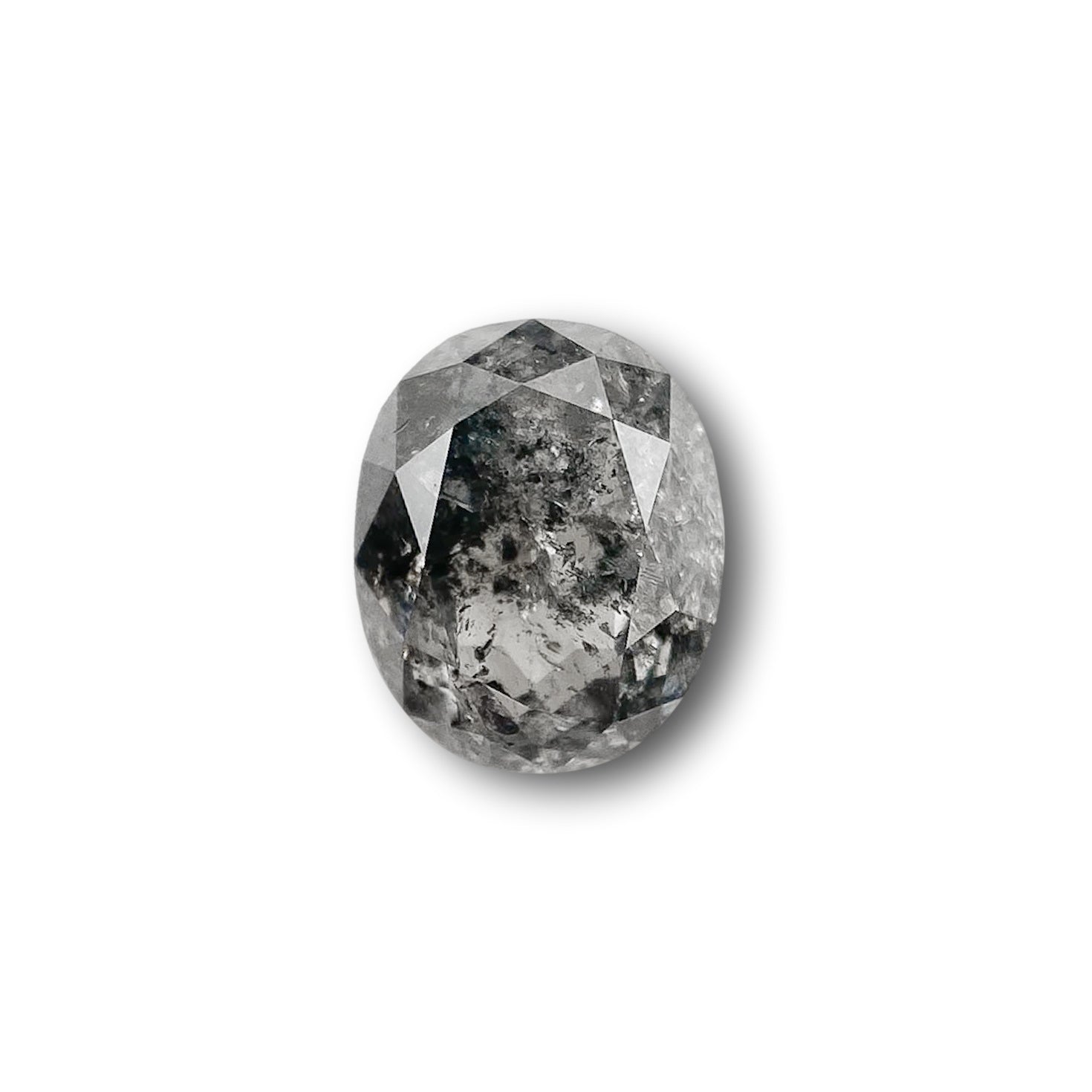 0.88ct | Rustic Oval Shape Brilliant Cut Diamond - Modern Rustic Diamond