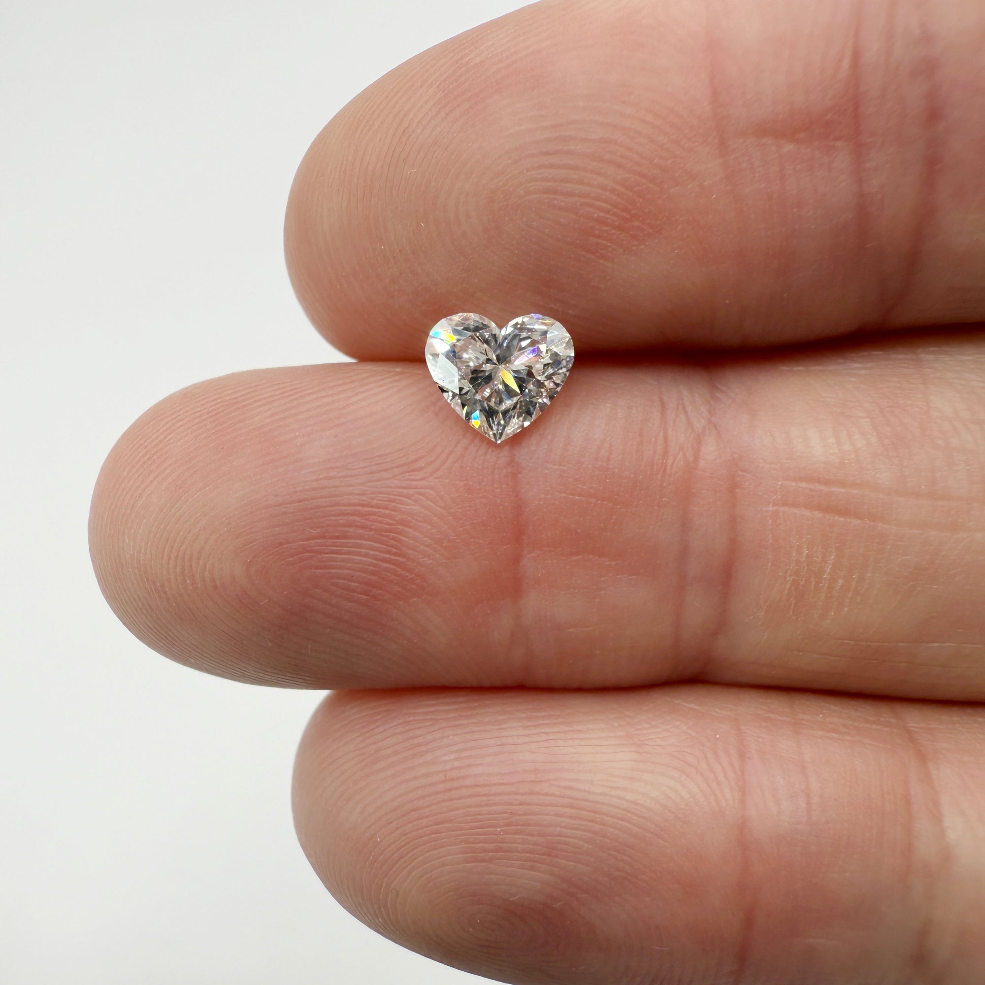 1.02ct | L/VVS1 Heart Shape Brilliant Cut Diamond (GIA) - Modern Rustic Diamond