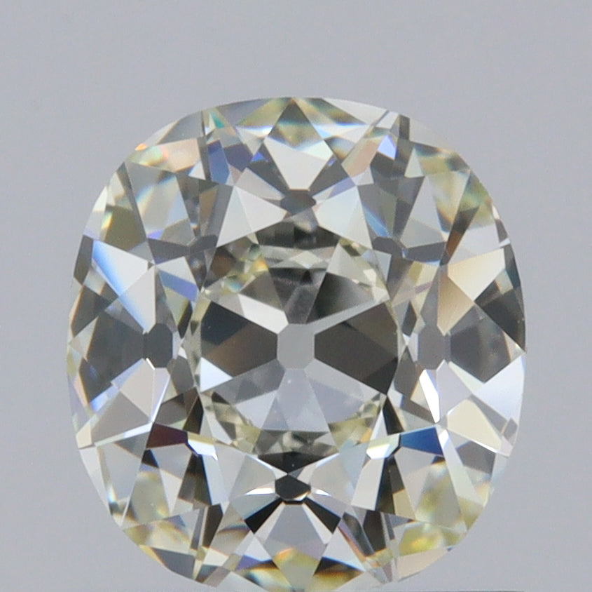 1.10ct | M/VVS2 Cushion Shape Old Mine Cut Diamond (GIA) - Modern Rustic Diamond