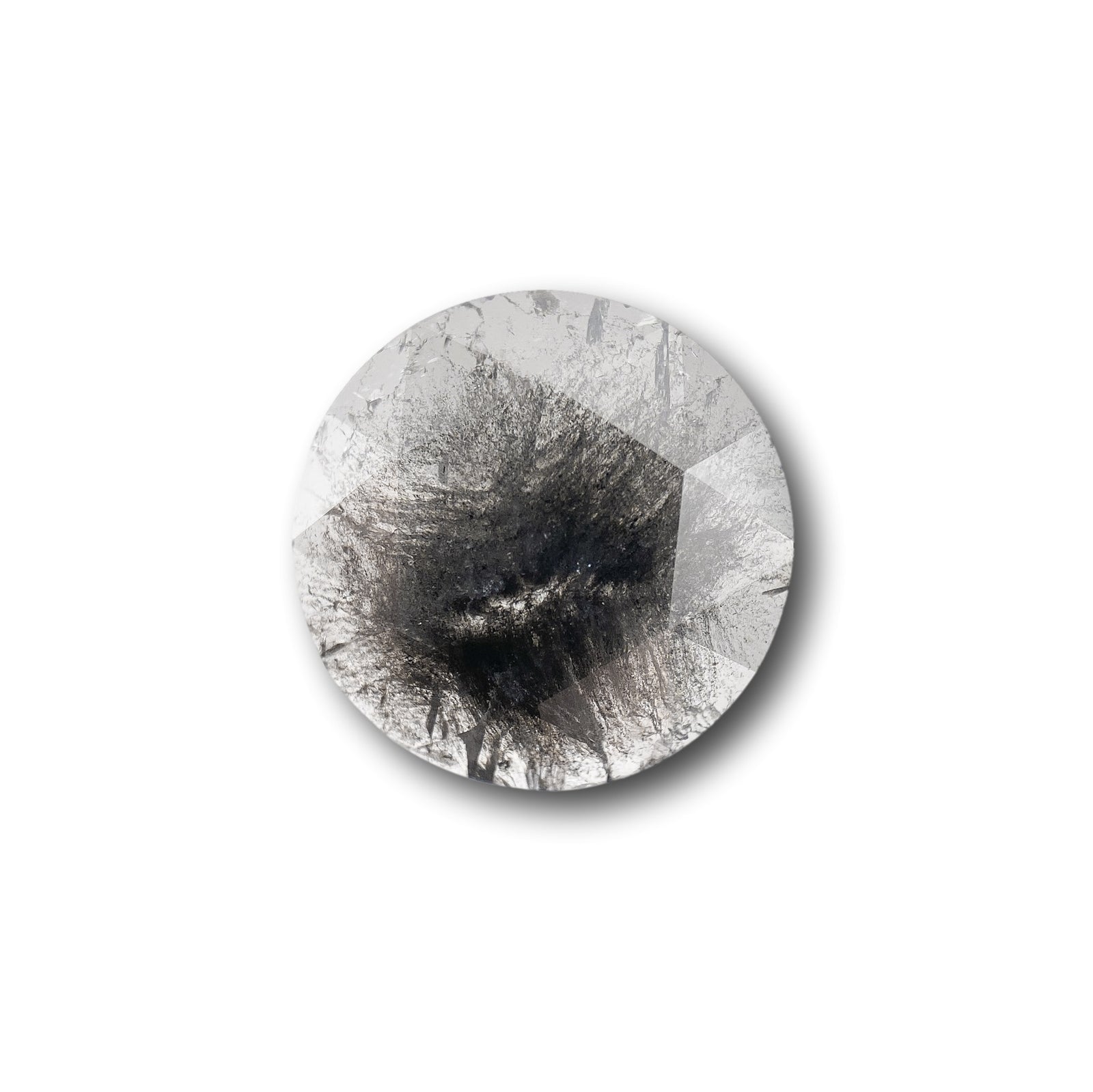 2.80ct | Rustic Round Shape Rose Cut Diamond - Modern Rustic Diamond
