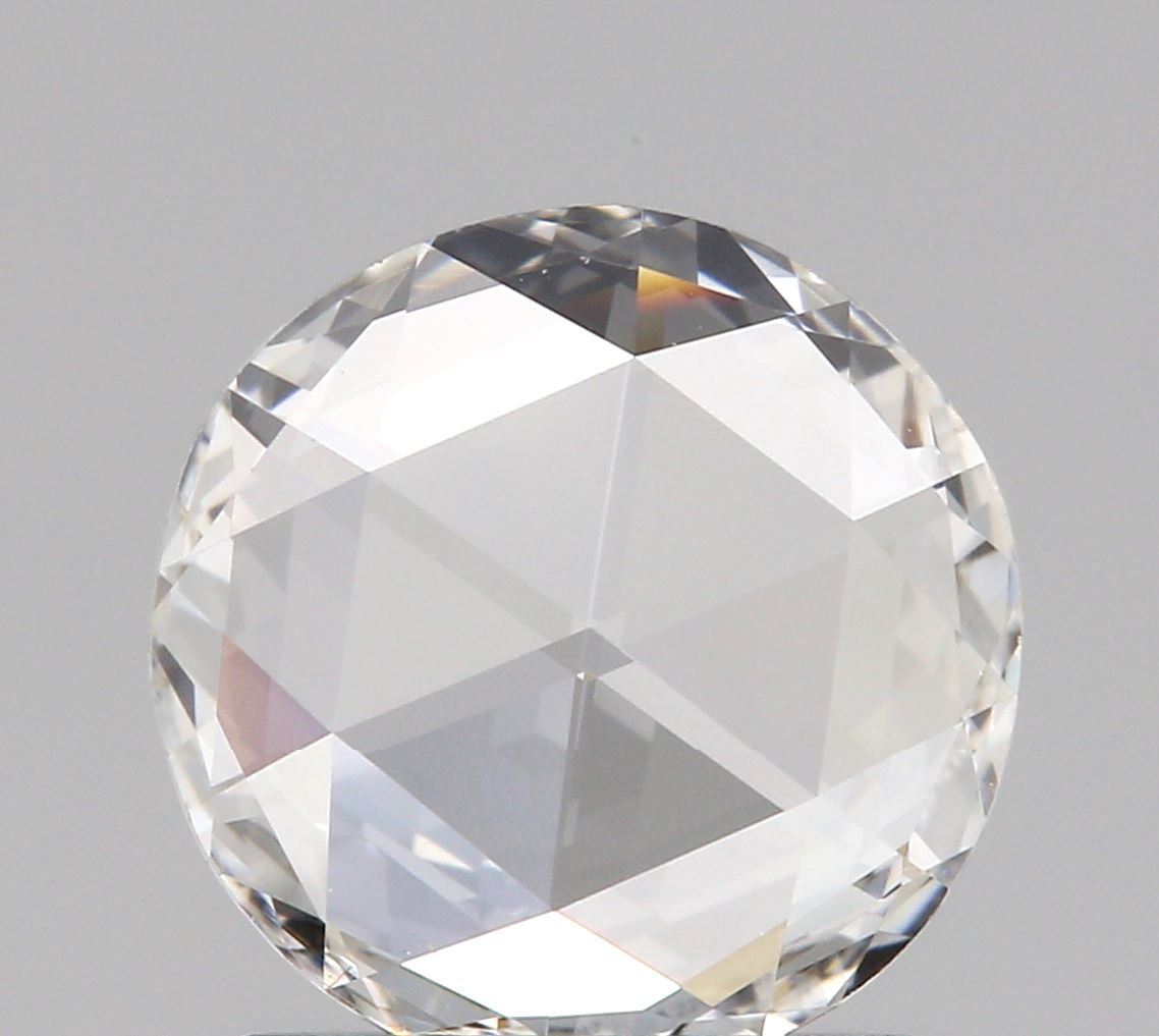 0.63ct | G/VS2 Round Shape Rose Cut Diamond (GIA) - Modern Rustic Diamond