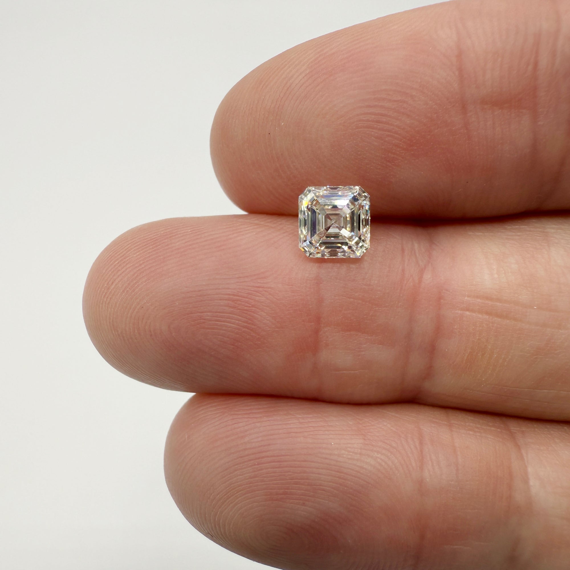 1.31ct | K/VVS2 Asscher Shape Step Cut Diamond (GIA) - Modern Rustic Diamond