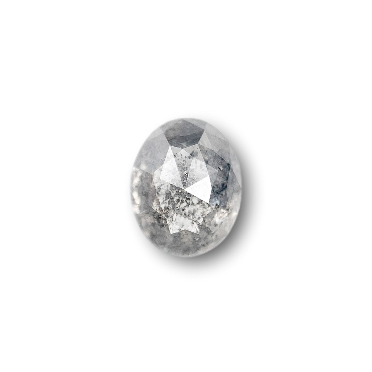 1.06ct | Rustic Oval Shape Rose Cut Diamond - Modern Rustic Diamond