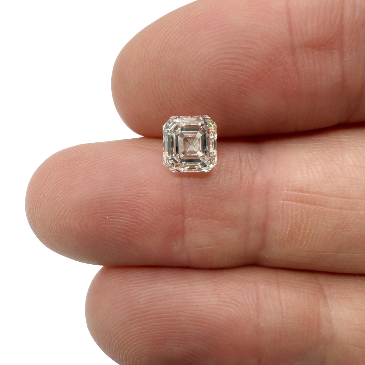 1.70ct | J/VVS2 Asscher Shape Step Cut Diamond (GIA) - Modern Rustic Diamond