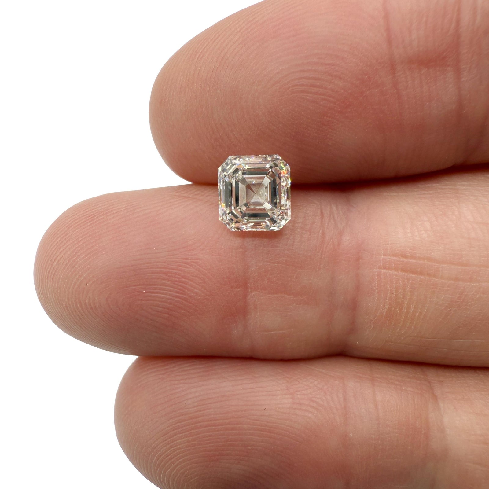 1.70ct | J/VVS2 Asscher Shape Step Cut Diamond (GIA) - Modern Rustic Diamond