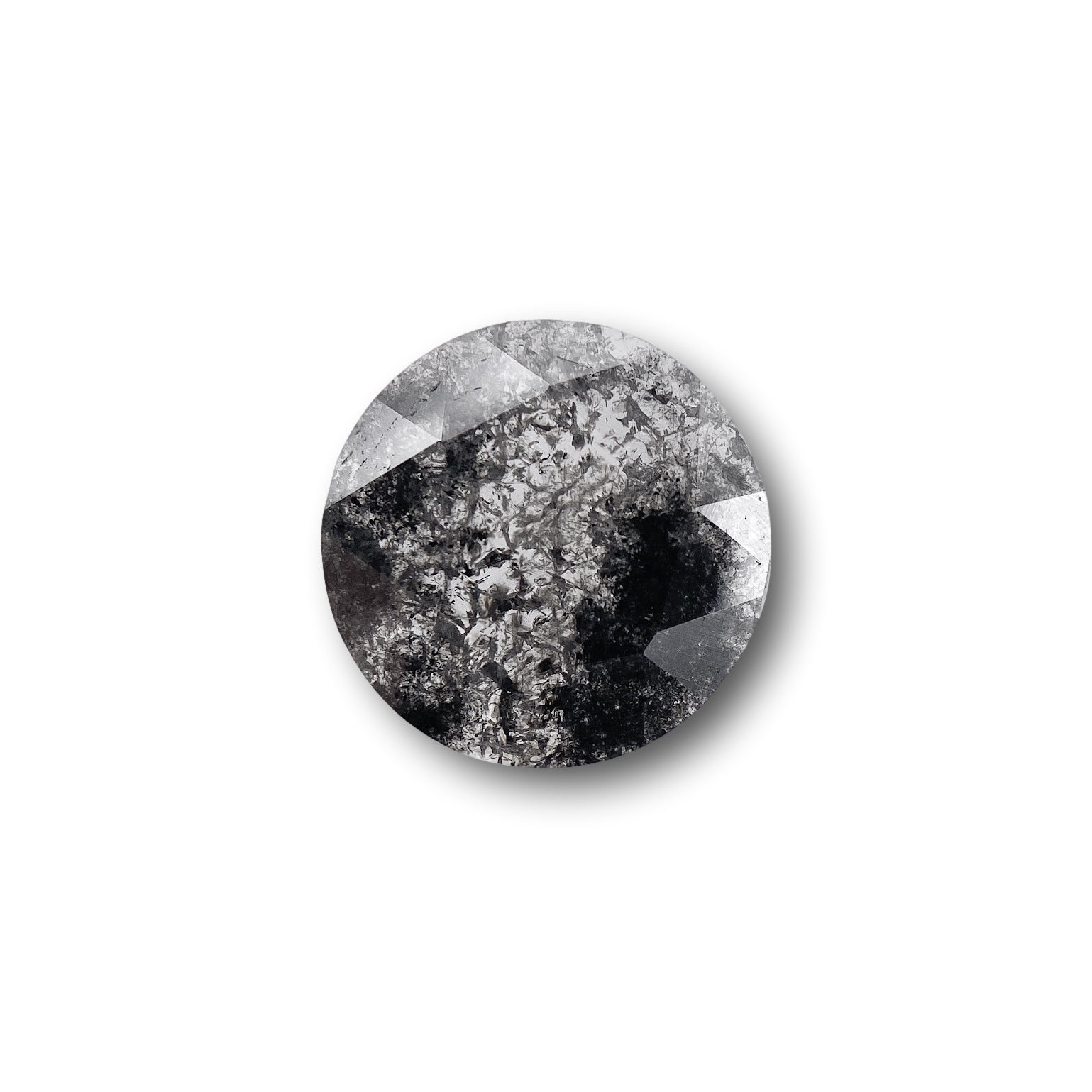 0.99ct | Rustic  Round Shape Rose Cut Diamond - Modern Rustic Diamond