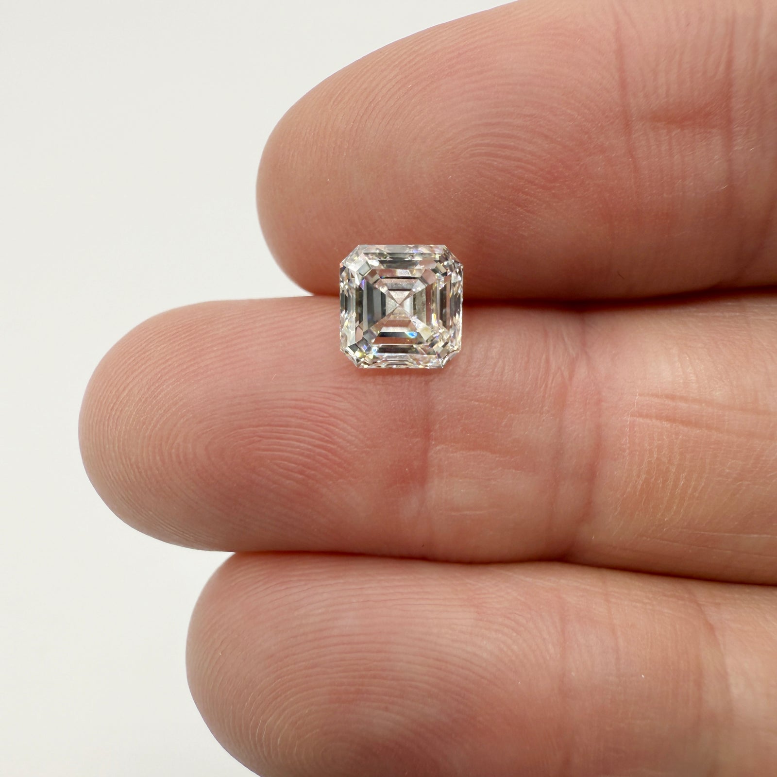 1.89ct | J/VVS1 Asscher Shape Step Cut Diamond (GIA) - Modern Rustic Diamond