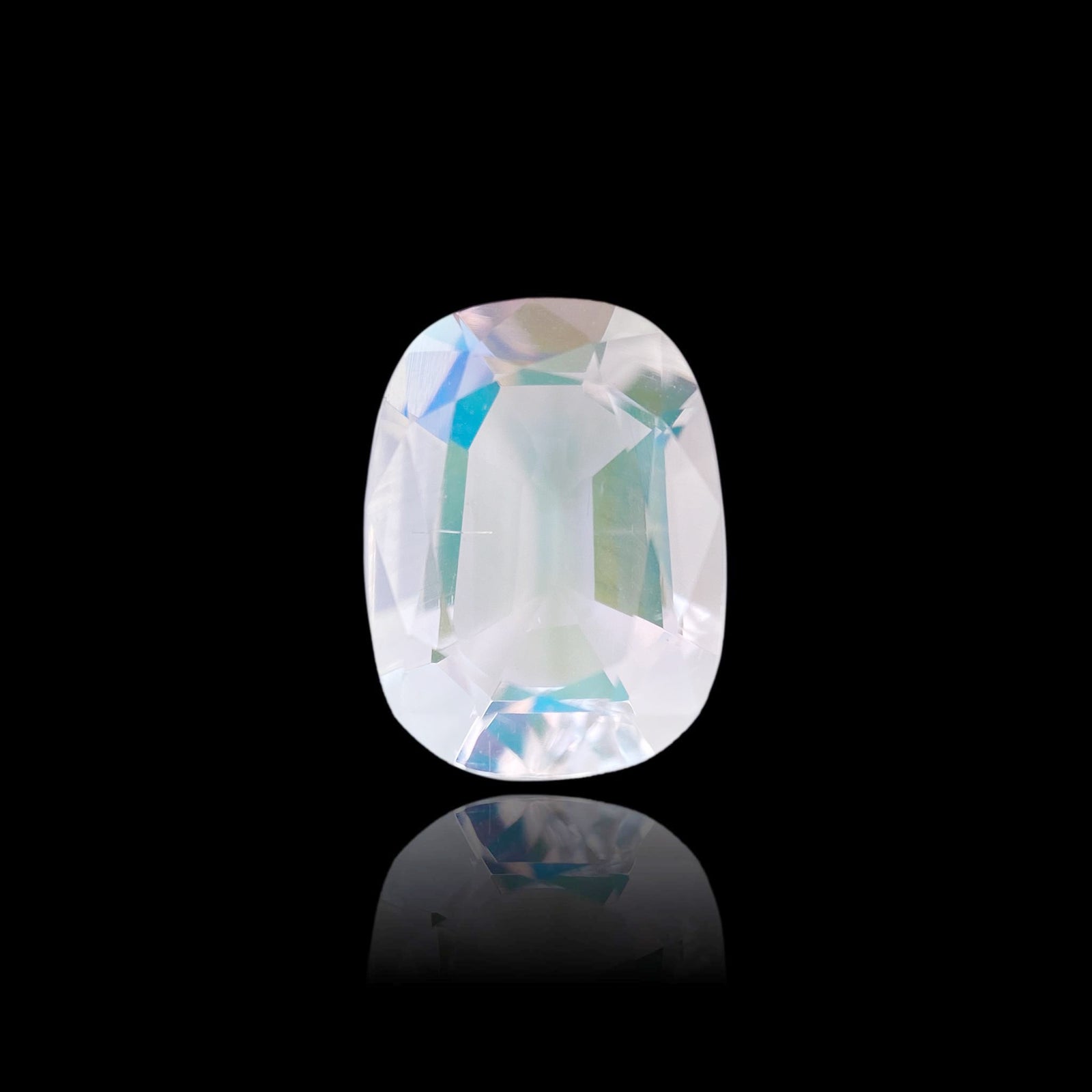2.12ct |  Cushion Shape  Moonstone - Modern Rustic Diamond